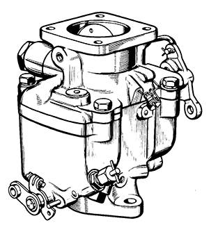 Typical Zenith 22 carburetor