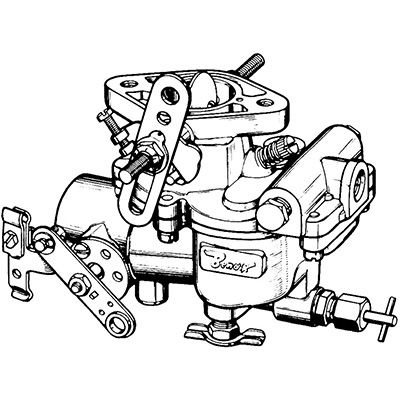 Typical Zenith 68 carburetor