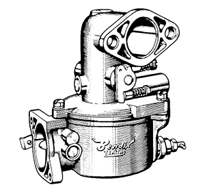 Typical Zenith 72 carburetor