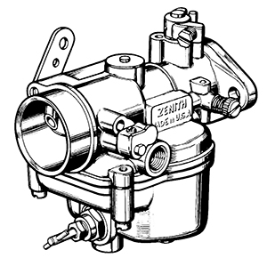 Typical Zenith 87 carburetor